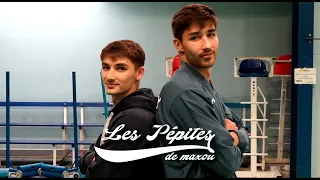 🏸 Maxine débarque à Fos-sur-Mer à la rencontre des frères Popov 🏸