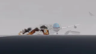 Tenerife Airport Disaster 1977 (Roblox Crash Animation)