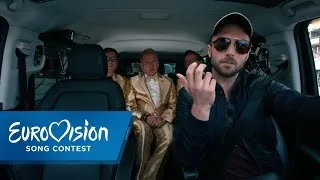 Måns Zelmerlöw pretends to be a cabdriver | Prank | Eurovision Song Contest