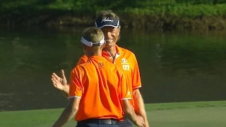 Team Strange and Langer lead at PNC Father/Son