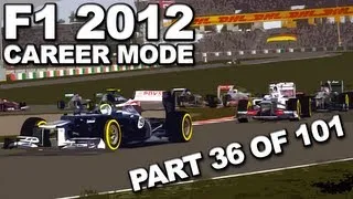 F1 2012: Career Mode Walkthrough (36/101) - Japanese Grand Prix (SEASON 2/WILLIAMS) - HD