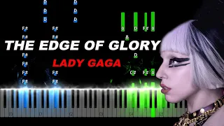 Lady Gaga - The Edge Of Glory Piano Tutorial