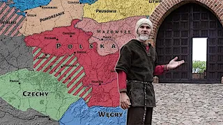 Cała historia Polski Piastów w 1h (960-1370) opowiedziana z Zamku w Łęczycy