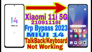 Xiaomi 11i MIUI 14 Frp Bypass | New Trick 2023 | No Pc/Reset Frp Lock 100% Working By Tech Babul