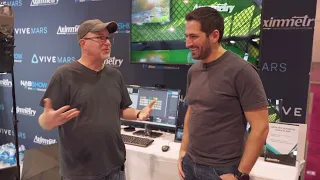 VP Land interview with Jamie Pence about Aximmetry updates for NAB