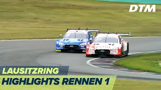 Rast holt auf - Packendes Rennen in der Lausitz! | Highlights Rennen 1 | DTM Lausitzring 2020