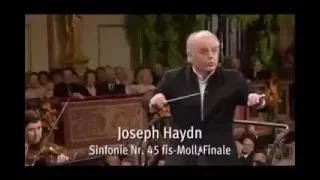 J. Haydn : Symphonie les adieux (extrait)