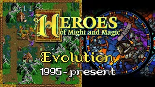 Evolution of Heroes Of Might And Magic (1995 - present) HoMM games, Might and Magic Heroes Evolution