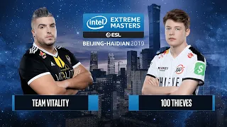 CS:GO - 100 Thieves vs. Team Vitality [Inferno] Map 3 - Semifinals - IEM Beijing-Haidian 2019