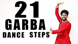 21 Garba Dance Steps | Easy to Learn | Akshay Bhosale