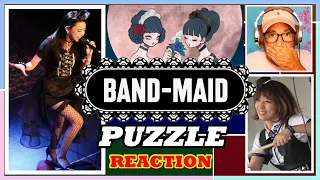 Band-Maid │ 'PUZZLE'│ Reaction "THIS SLAPS"