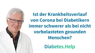 Diabetes und Corona I Krankheitsverlauf von Corona bei Diabetikern I Interview Dr. med. Grebe