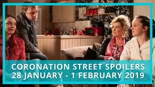 Coronation Street spoilers: 28 January - 1 February 2019