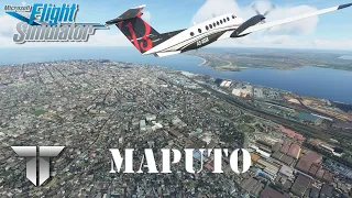 Maputo, Moçambique no Microsoft Flight Simulator 2020 (MSFS)