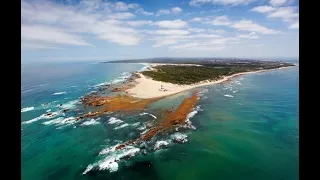 The World's longest wave on a surfski - Cape Recife, 5 Capes 2016