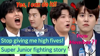 Super Junior's disclosure battle that fights like a real brother♨ #SuperJunior