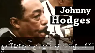 Johnny Hodges swingin' harder than last time