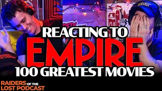 Reacting to EMPIRE 100 Greatest Movies List