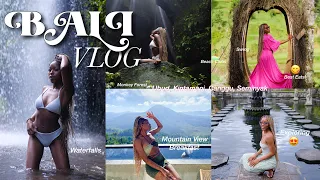 BALI VLOG🏝️: 20th Birthday Trip, Monkey Forest, Beach Clubs, Waterfalls| Ubud, Canggu, + More