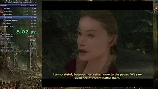 The Lord of the Rings: The Third Age Full Game Any% Glitchless Speedrun in 5:34:31 (PB)