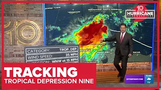 Tracking the Tropics: Florida braces for impact from Tropical Depression Nine