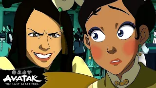 Team Avatar Sneaks Into The Earth King's Party | Full Scene | Avatar: The Last Airbender