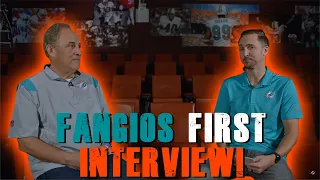 Vic Fangio's First Interview As Miami Dolphins Defensive Coordinator!