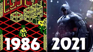 Эволюция Бетмен /Evolution Of Batman Games (1986-2021)