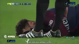 Neymar Jr injures ankle in match vs Marseille.