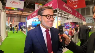 Ministro Félix Plasencia, entrevista para VTV con Boris Castellano en Madrid