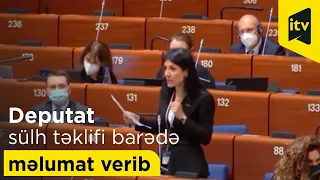 Deputat Azərbaycanın Ermənistana sülh üçün təklif etdiyi beş baza prinsipi barədə məlumat verib