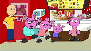 Peppa Pig Misbehaves At McDonalds And Gets Grounded