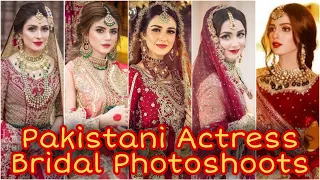 20+ Pakistani Actress Bridal Photoshoots | Bridal Wedding Dresses Ideas | Mix Pics