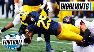 Condensed Game: Northern Illinois at Michigan | Sept. 18. 2021 | Highlights