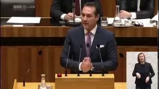 Heinz-Christian Strache (FPÖ) - 53. Nationalratssitzung - Hypo Group Alpe Adria