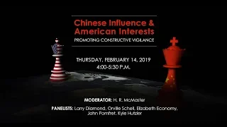 Chinese Influence and American Interests: Promoting Constructive Vigilance