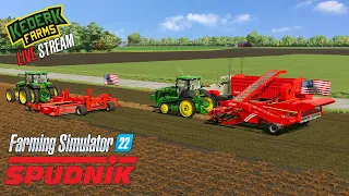 🔴 Spudnik Potato Pack on Frankenmuth Farming Map - Farming Simulator 22