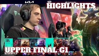 G2 vs BDS - Game 1 Highlights | Upper Final LEC Winter 2024 Playoffs | G2 Esports vs Team BDS G1