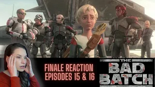 The Bad Batch- Episodes 15 & 16-- "Return to Kamino and Kamino Lost"--FINALE Reaction