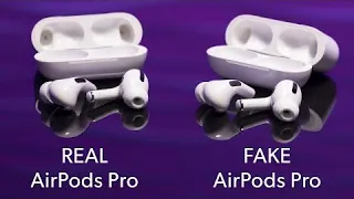 Apple iPods Pro - Fake vs Real