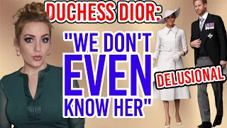 NOT FIT FOR DIOR! MEGHAN MARKLE'S DIOR DRAMA EXPLAINED: Why they REJECTED her! #duchess #dior #new