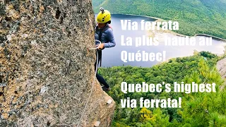 Via ferrata - L'Odyssée - Fjord-du-Saguenay - GoPro