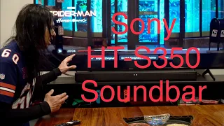 Sony HT-S350 soundbar unboxing & review