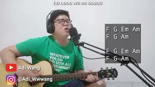 Wo Hao Xiang Ni 我好想你 - Pang Guan Yi 潘广益 Cover by Adi Wang (Lirik dan Chord Gitar)