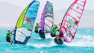 Windsurfing Warriors at PWA Slalom Grand Slam Fuerteventura