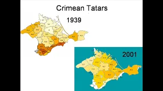 Восстановление автономии крымских татар  в Крыму.