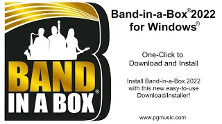 Band-in-a-Box® 2022 Feature: Install Manager – One-Click to Access and Install