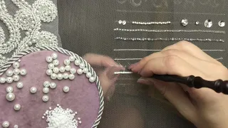 Как вышивать люневильским крючком