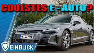 Audi e-tron GT - EMOTION & ENTTÄUSCHUNG? 140.000€ für einen echten GT, aber KEIN LUXUS!