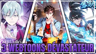 3 Webtoons ou le Héros est Overcheat !!!!